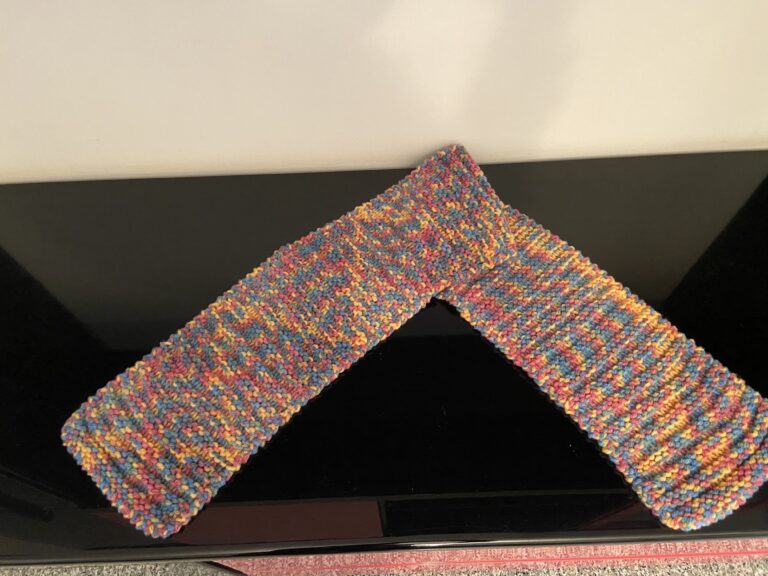 Sciarpa multicolori, colori Missoni
